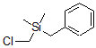 CAS 登录号：5356-99-0， 苄基(氯甲基)二甲基硅烷