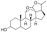 CAS 登录号：5359-92-2， 11,18-18,20-二环氧孕甾烷-3-醇