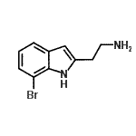 CAS#: 53590-68-4, 2-(7-Bromo-1H-Indol-2-Yl)Ethanamine