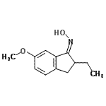 CAS#: 535935-68-3, (1Z)-2-Ethyl-N-Hydroxy-6-Methoxy-1-Indanimine