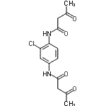 CAS#: 53641-10-4, N,N'-(2-Chloro-1,4-Phenylene)Bis(3-Oxobutanamide)