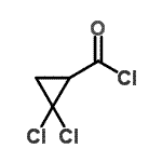 CAS 登录号：5365-15-1， 2,2-二氯环丙烷羰基氯化物