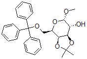 CAS#: 53685-07-7, Methyl 3,4-O-Isopropylidene-6-O-Trityl-alpha-D-Galactopyranoside