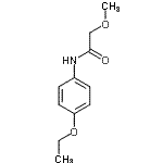 CAS 登录号：537-82-6， N-(4-乙氧基苯基)-2-甲氧基乙酰胺