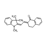 CAS#: 53704-25-9, (2E)-2-[(2E)-2-(1,3,3-Trimethyl-1,3-Dihydro-2H-Indol-2-Ylidene)Ethylidene]-3,4-Dihydro-1(2H)-Naphthalenone