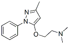 CAS#: 5372-12-3, 5-[2-(Dimethylamino)Ethoxy]-3-Methyl-1-Phenyl-1H-Pyrazole