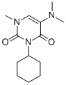 CAS 登录号:53727-40-5, 3-环己基-5-(二甲基氨基)-1-甲基尿嘧啶
