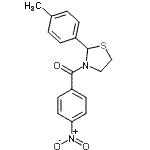 CAS#: 537677-87-5, [2-(4-Methylphenyl)-1,3-Thiazolidin-3-Yl](4-Nitrophenyl)Methanone