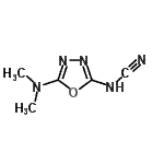 CAS#: 537698-26-3, (5-Dimethylamino-1,3,4-Oxadiazol-2-Yl)Cyanamide