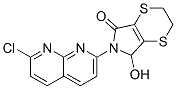 CAS#: 53788-25-3, 6-(7-Chloro-1,8-Naphthyridin-2-Yl)-2,3,6,7-Tetrahydro-7-Hydroxy-5H-1,4-Dithiino[2,3-c]Pyrrol-5-One