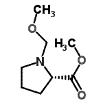 CAS 登录号：53823-82-8， 甲基1-(甲氧基甲基)-L-脯氨酸酯