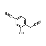 CAS#: 538342-37-9, 4-(Cyanomethyl)-3-Hydroxybenzonitrile