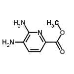 CAS 登录号：538372-33-7， 甲基5,6-二氨基-2-吡啶羧酸酯