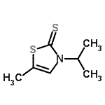 CAS#: 53845-29-7, 3-Isopropyl-5-Methyl-1,3-Thiazole-2(3H)-Thione