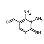 CAS#: 5388-29-4, 6-Amino-2-Imino-1-Methyl-1,2-Dihydro-5-Pyrimidinecarbaldehyde