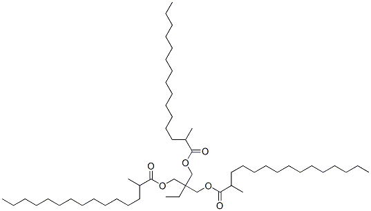 CAS#: 53896-07-4, 2-Ethyl-2-[[(2-Methyl-1-Oxopentadecyl)Oxy]Methyl]Propane-1,3-Diyl Bis(2-Methylpentadecanoate)