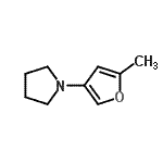CAS 登录号：539021-20-0， 1-(5-甲基-3-呋喃基)吡咯烷