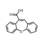 CAS 登录号：53921-70-3， 二苯并[b,f]氧杂卓-10-羧酸