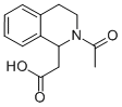 CAS 登录号：53921-74-7， (2-乙酰基-1,2,3,4-四氢异喹啉-1-基)乙酸