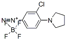CAS#: 53934-41-1, 3-Chloro-4-(1-Pyrrolidinyl)Benzenediazonium Tetrafluoroborate