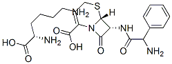 CAS#: 53950-14-4, L-Lysine (6R,7R)-7-[(2-amino-2-phenyl-acetyl)amino]-3-methyl-8-oxo-5-thia-1-azabicyclo[4.2.0]oct-2-ene-2-carboxylic acid