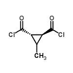 CAS#: 53957-06-5, (1S,2S)-3-Methyl-1,2-Cyclopropanedicarbonyl Dichloride