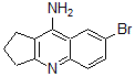 CAS 登录号：53970-65-3， 2,3-二氢-7-溴-1H-环戊二烯并[b]喹啉-9-胺