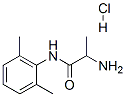 CAS 登录号：53984-76-2， (+)-2-氨基-N-(2,6-二甲基苯基)丙酰胺单盐酸盐