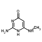 CAS#: 54004-20-5, 2-Amino-6-(Methylamino)-4-Pyrimidinol