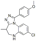 CAS#: 54028-90-9, 8-Chloro-5,6-Dihydro-1-(4-Methoxyphenyl)-4-Methyl-4H-[1,2,4]Triazolo[4,3-a][1,5]Benzodiazepine