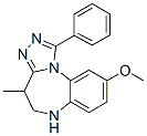 CAS#: 54028-95-4, 5,6-Dihydro-9-Methoxy-4-Methyl-1-Phenyl-4H-[1,2,4]Triazolo[4,3-a][1,5]Benzodiazepine
