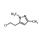 CAS#: 54055-32-2, 5-(2-Chloroethyl)-1,3-Dimethyl-1H-Pyrazole