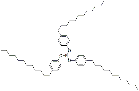 CAS 登录号：54076-72-1， 三(4-十二烷基苯基)亚磷酸酯