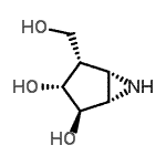 CAS#: 540776-10-1, (1S,2R,3R,4S,5S)-4-(Hydroxymethyl)-6-Azabicyclo[3.1.0]Hexane-2,3-Diol