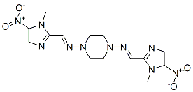 CAS#: 54093-05-9, 1,4-Bis[(1-Methyl-5-Nitro-1H-Imidazol-2-Yl)Methyleneamino]Piperazine