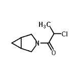 CAS#: 54152-18-0, 1-(3-Azabicyclo[3.1.0]Hex-3-Yl)-2-Chloro-1-Propanone