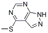 CAS 登录号：5418-10-0， 4-(甲硫基)-1H-吡唑并[3,4-d]嘧啶