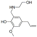 CAS 登录号：54219-78-2， 2-[[(2-羟基乙基)氨基]甲基]-6-甲氧基-4-(2-丙烯基)苯酚