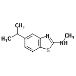 CAS#: 54237-42-2, 5-Isopropyl-N-Methyl-1,3-Benzothiazol-2-Amine