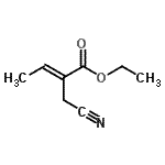 CAS#: 54244-77-8, Ethyl (2E)-2-(Cyanomethyl)-2-Butenoate
