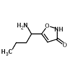 CAS#: 54258-21-8, 5-(1-Aminobutyl)-1,2-Oxazol-3(2H)-One