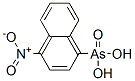 CAS 登录号：5430-37-5， (4-硝基萘-1-基)砷酸
