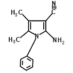 CAS 登录号：54329-29-2， 2-氨基-4,5-二甲基-1-苯基-1H-吡咯-3-甲腈