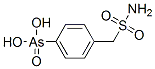 CAS 登录号：5433-40-9， [4-(氨基磺酰基甲基)苯基]砷酸