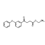 CAS 登录号：54364-83-9， 乙基4-氧代-4-(3-苯氧基苯基)丁酸酯