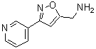 CAS 登录号：543713-43-5， 1-[3-(3-吡啶基)-1,2-恶唑-5-基]甲胺