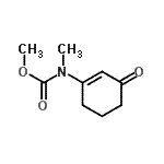CAS 登录号：543910-90-3， 甲基甲基(3-氧代-1-环己烯-1-基)氨基甲酸酯