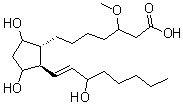 CAS#: 54432-43-8, (13E)-9,11,15-Trihydroxy-3-Methoxyprost-13-En-1-Oic Acid