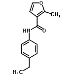 CAS 登录号：544440-37-1， N-(4-乙基苯基)-2-甲基-3-糠酰胺
