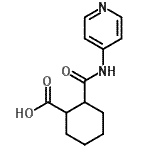 CAS#: 544463-02-7, 2-(4-Pyridinylcarbamoyl)Cyclohexanecarboxylic Acid